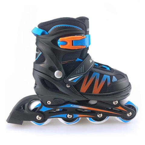 Alert Alert Inline Skates Maat 39-42 Blauw Oranje Zwart