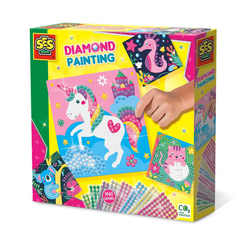 SES Diamond Painting Vrolijke Dieren