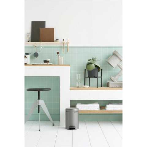 Brabantia Brabantia Newicon Pedaalemmer 3L Platinum