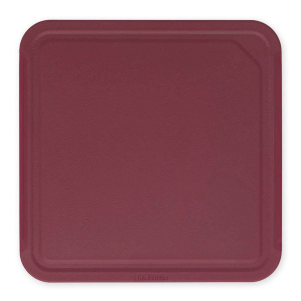 Brabantia Brabantia Tasty+ Snijplank 25x0.8x25 cm Aubergine Rood