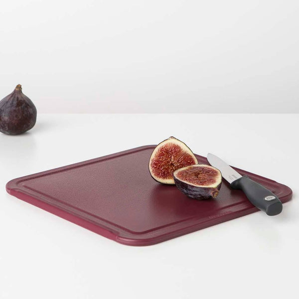 Brabantia Brabantia Tasty+ Snijplank 25x0.8x25 cm Aubergine Rood