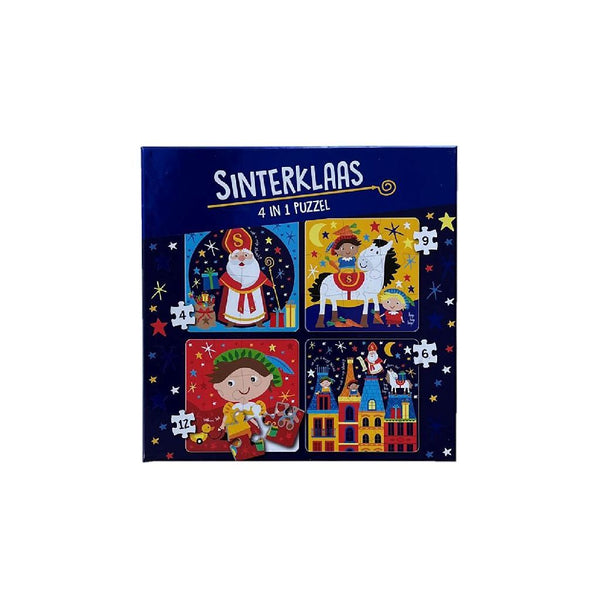 Sinterklaas 4in1 Puzzel Sinterklaas