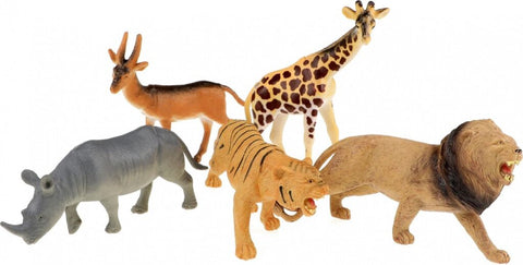 Animal World Wilde Dieren Deluxe, 5st.