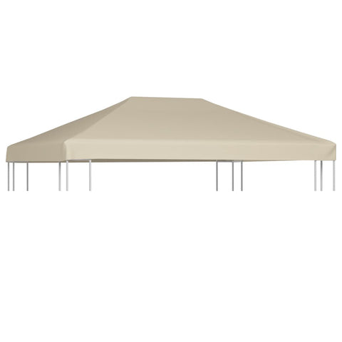 VidaXL Prieeldak 310 g m² 4x3 m beige