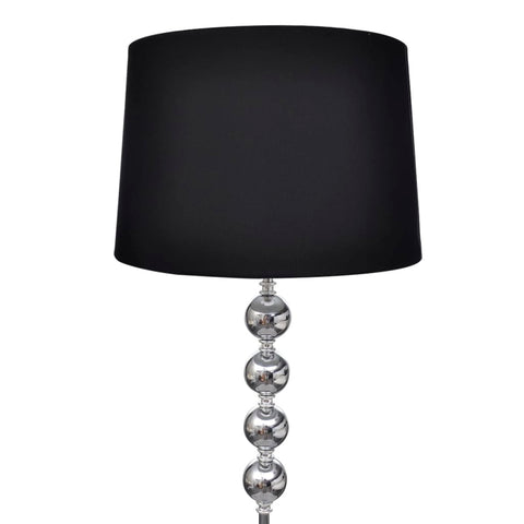 VidaXL Vloerlamp Eleganza zwart