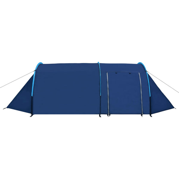 VidaXL Tent 4-persoons marineblauw en lichtblauw