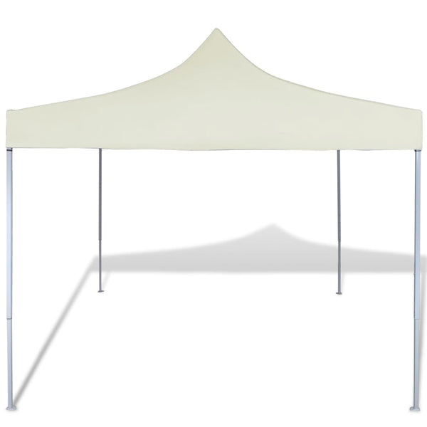 VidaXL Partytent inklapbaar 3x3 m crème