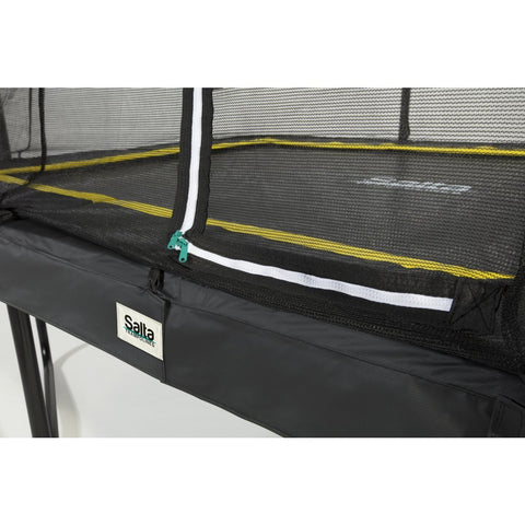 Salta Salta 5091A Comfort Edition Trampoline 153x214 cm + Veiligheidsnet Zwart