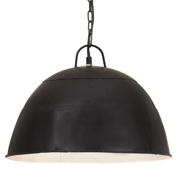 VidaXL Hanglamp industrieel vintage rond 25 W E27 41 cm zwart