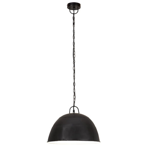 VidaXL Hanglamp industrieel vintage rond 25 W E27 41 cm zwart