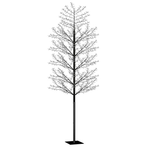 VidaXL Kerstboom 2000 LED's koudwit licht kersenbloesem 500 cm