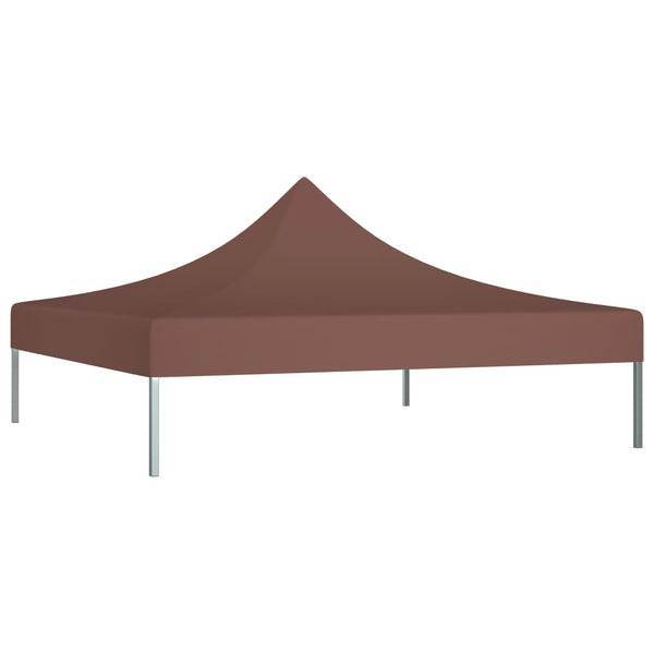 VidaXL Partytentdak 270 g m² 3x3 m bruin