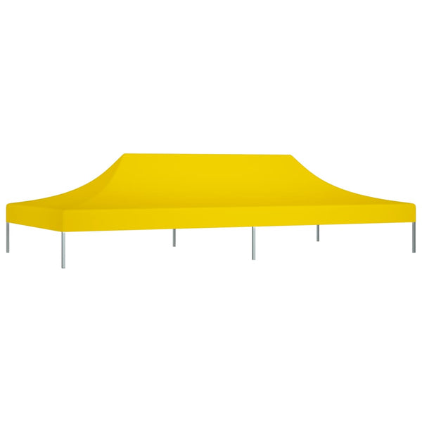 VidaXL Partytentdak 270 g m² 6x3 m geel