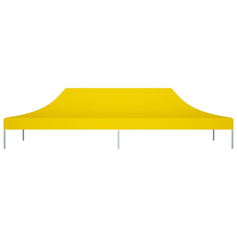 VidaXL Partytentdak 270 g m² 6x3 m geel