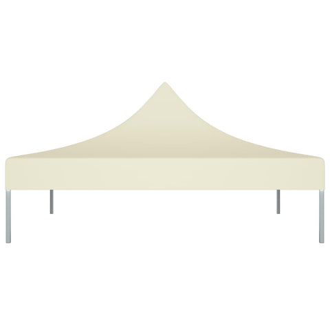 VidaXL Partytentdak 270 g m² 2x2 m crème