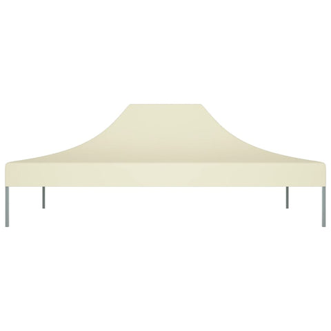 VidaXL Partytentdak 270 g m² 4x3 m crème