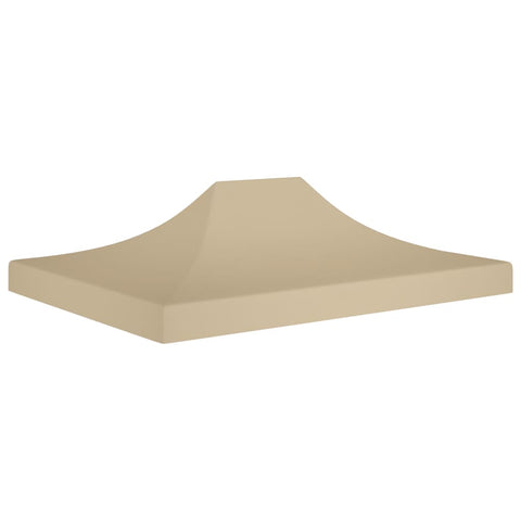 VidaXL Partytentdak 270 g m² 4x3 m beige