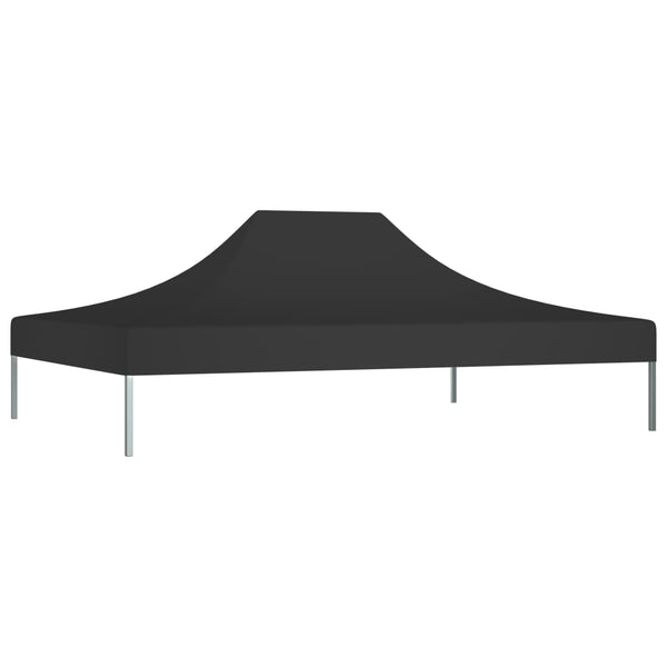 VidaXL Partytentdak 270 g m² 4x3 m zwart