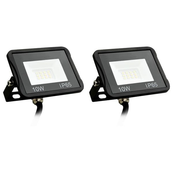 VidaXL Spotlights 2 st LED 10 W koudwit