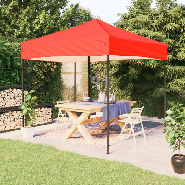 VidaXL Partytent inklapbaar 2x2 m rood