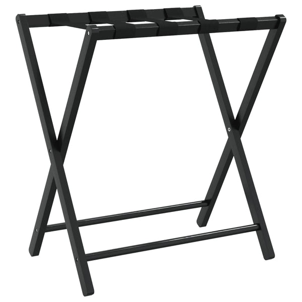 VidaXL Bagagerek 68,5x38x58 cm bamboe zwart