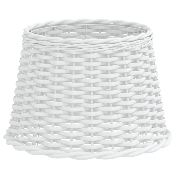 VidaXL Lampenkap Ø40x26 cm wicker wit