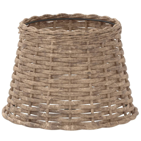 VidaXL Lampenkap Ø25x17 cm wicker bruin