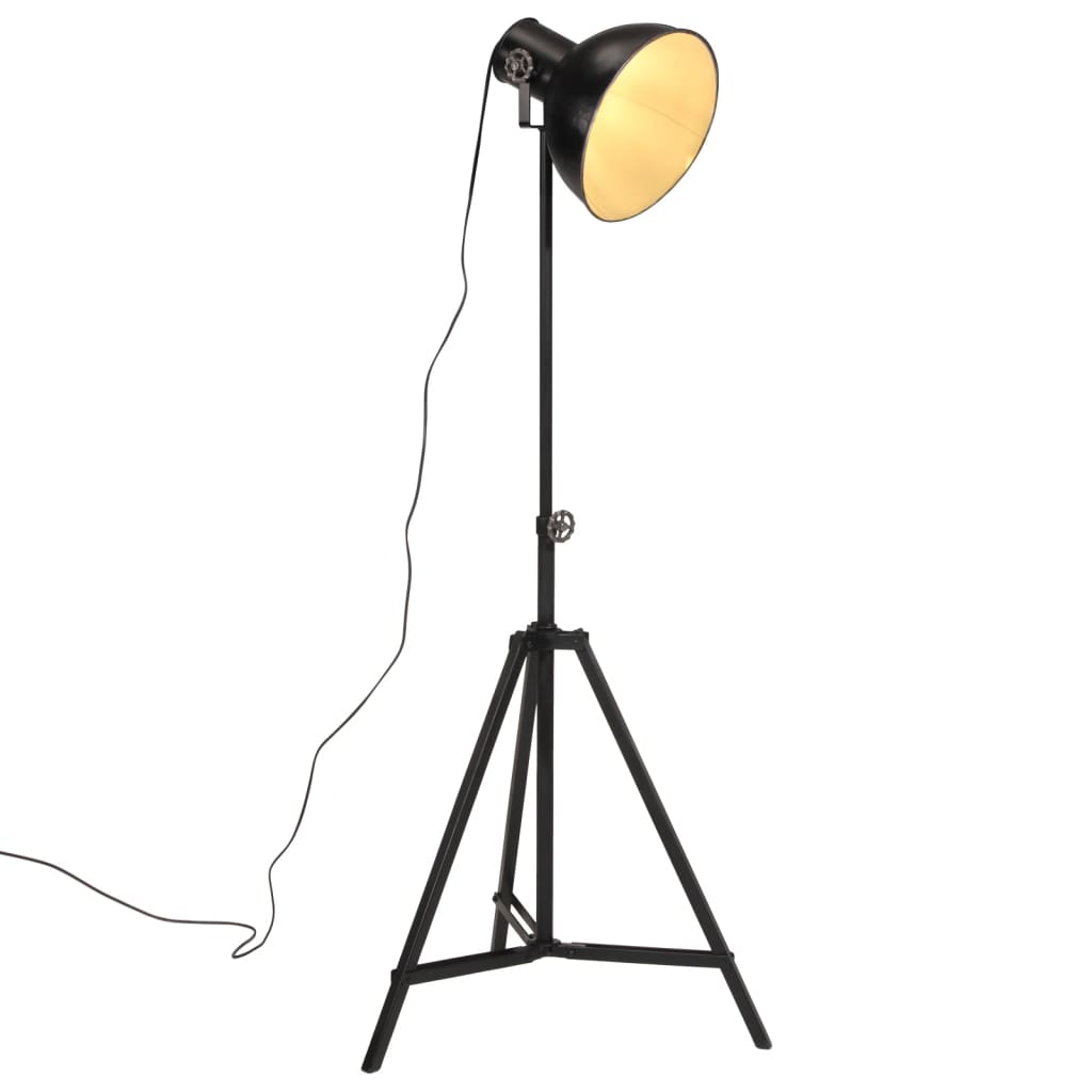 VidaXL Vloerlamp 25 W E27 61x61x90 150 cm zwart