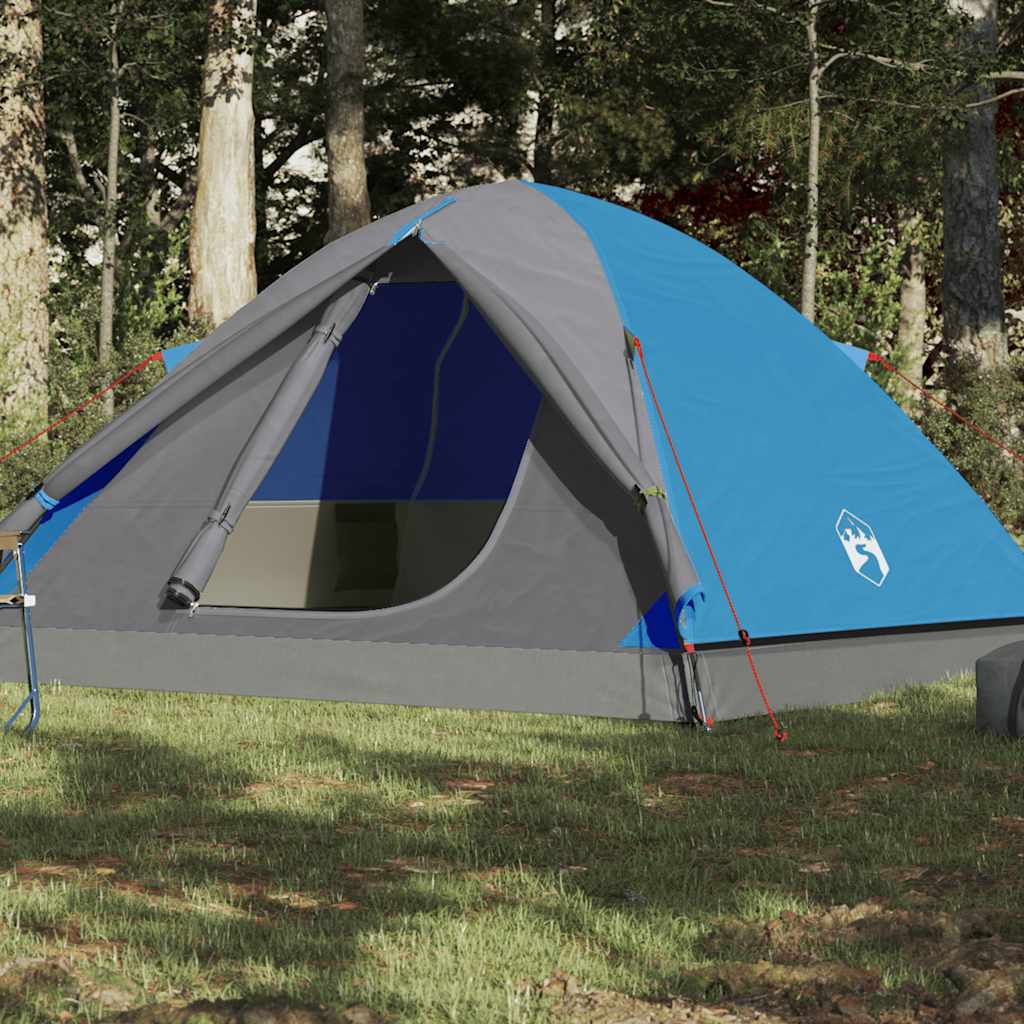 VidaXL Koepeltent 6-persoons waterdicht blauw