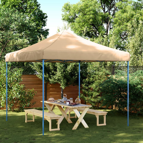 VidaXL Partytent inklapbaar pop-up 292x292x315 cm beige