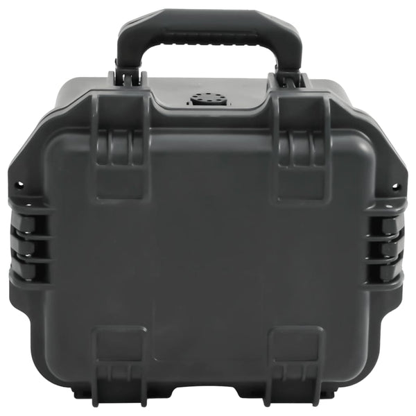 VidaXL Flightcase draagbaar 30x24,5x20 cm PP zwart