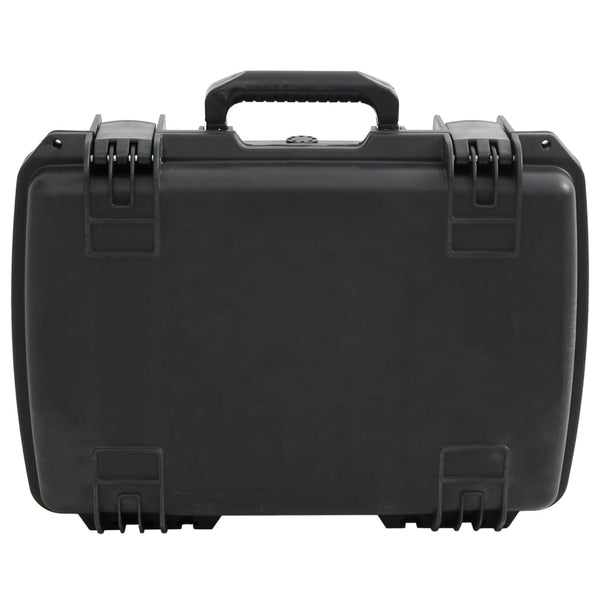 VidaXL Flightcase draagbaar 50,5x37x14,5 cm PP zwart