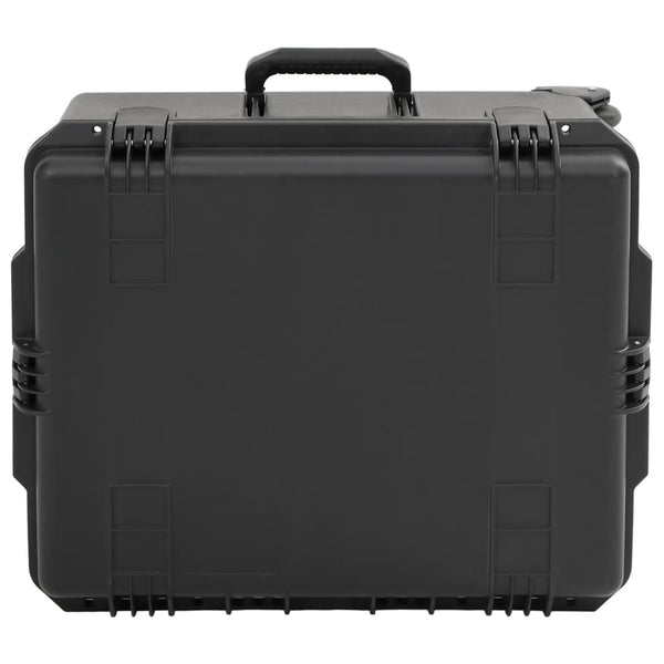 VidaXL Flightcase draagbaar 62,5x49,5x37 cm PP zwart