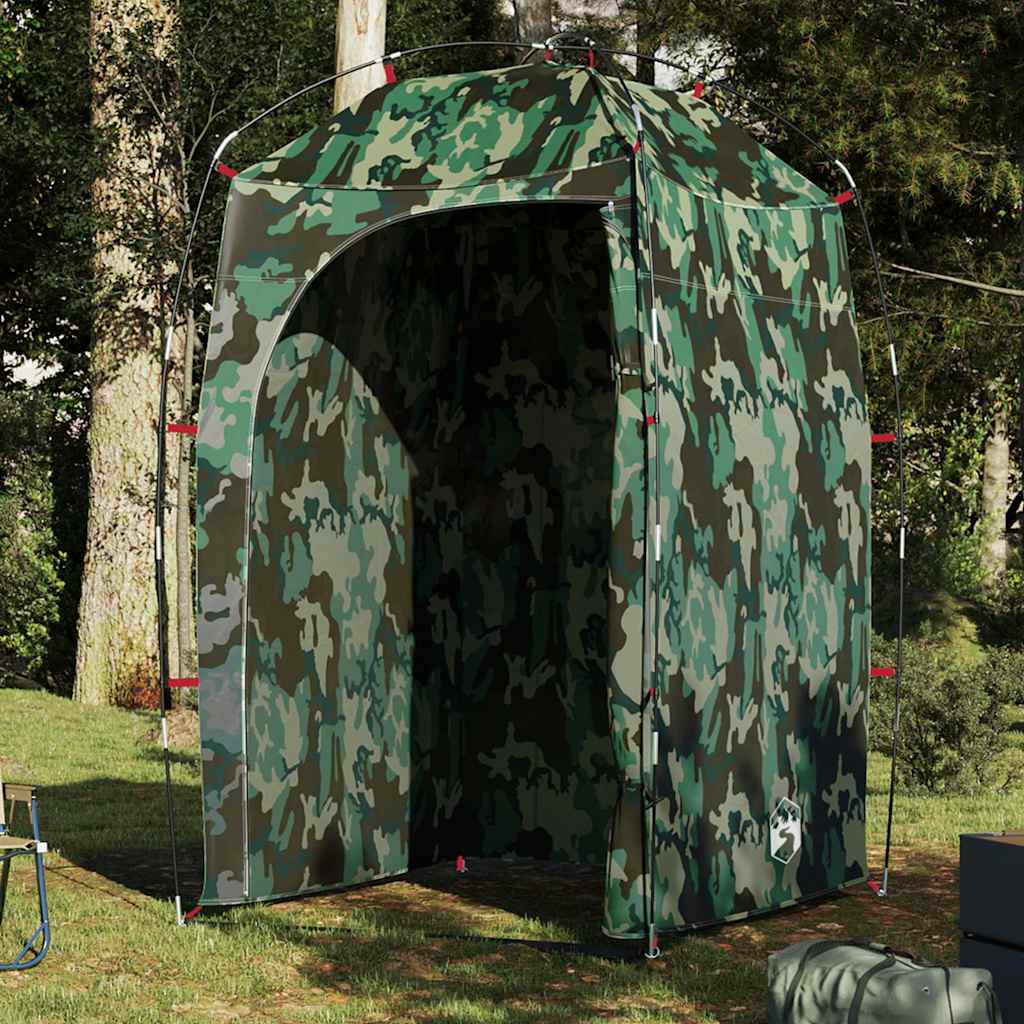 VidaXL Douchetent waterdicht camouflage