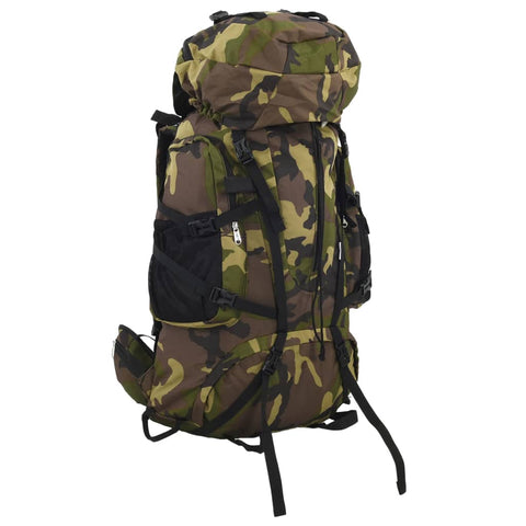 VidaXL Wandelrugzak 100 L camouflage oxford stof groen