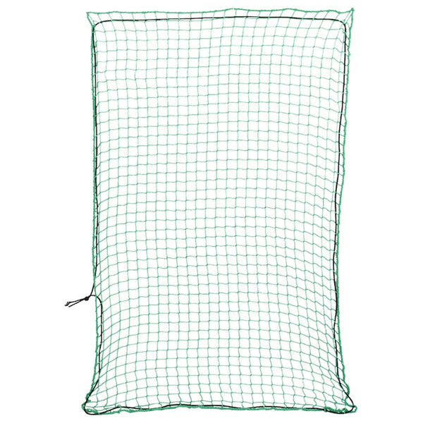 VidaXL Aanhangwagennet elastisch touw 2,2x1,5 m polypropeen groen