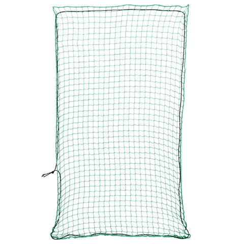 VidaXL Aanhangwagennet elastisch touw 2,5x1,5 m polypropeen groen