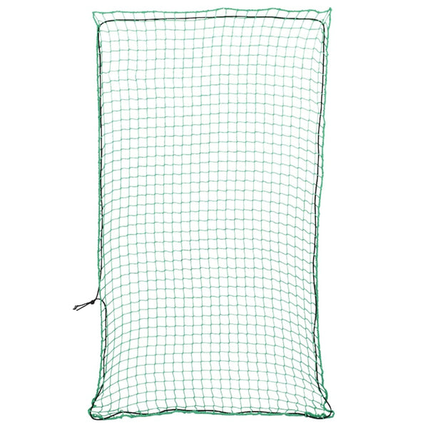 VidaXL Aanhangwagennet elastisch touw 3,5x2 m polypropeen groen