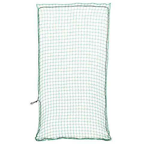 VidaXL Aanhangwagennet elastisch touw 8x3,5 m polypropeen groen