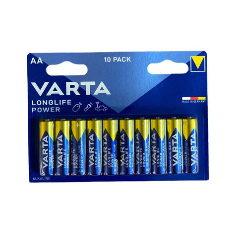 Batterij Varta Longlife Alkaline AA-Batterijen (P10)