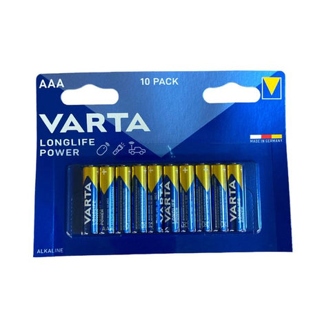 Batterij Varta Longlife Alkaline AAA-Batterijen (P10)