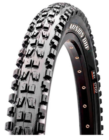 Maxxis minion dhf exo tr 29 inch 29x2.60 66-622 zwart vouw exo protection tubeles ready