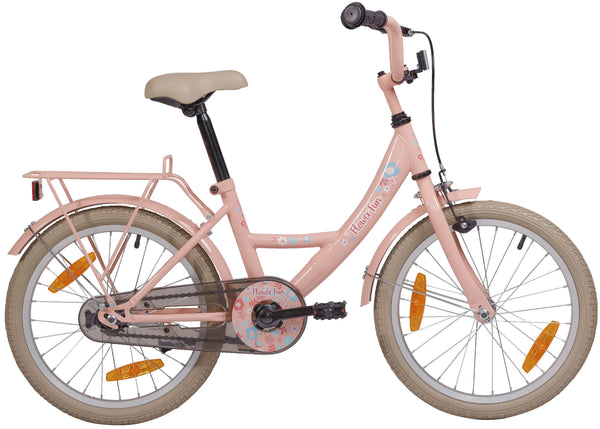 Bike fun 18 inch meisjesfiets flower fun roze