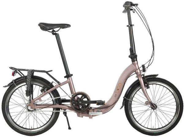 Vouwfiets 20 U-Go Now i3 met lage instap - V-brake - Nexus 3 speed - marroon brown