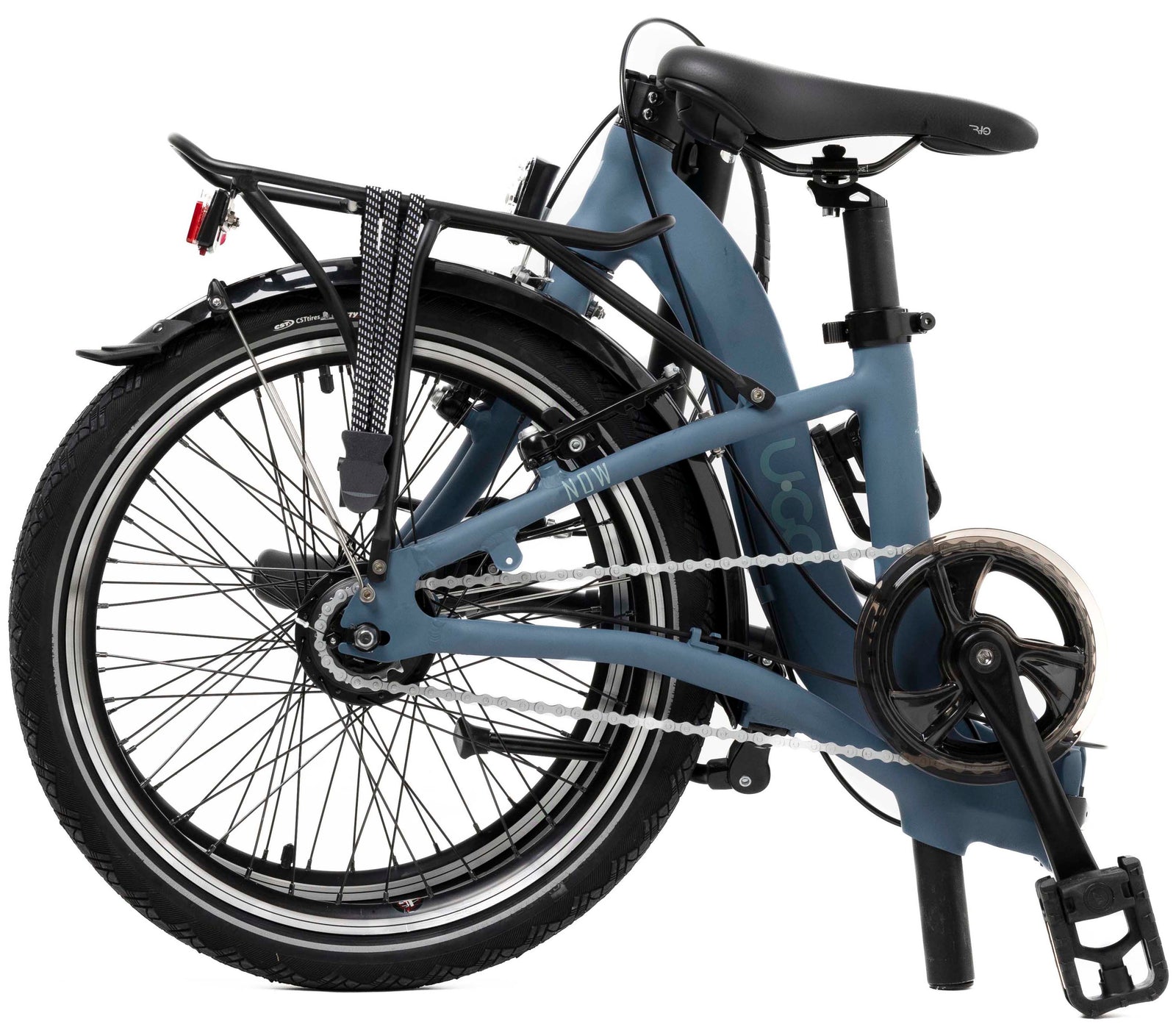 Vouwfiets 20 U-Go Now i7 met lage instap - Nexus 7 speed - V brake - prussian blue