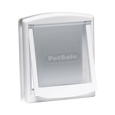 Petsafe hondenluik medium wit transparant