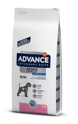 Advance veterinary diet dog gevoelige huid medium maxi