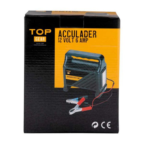 Acculader 12 volt, 6 ampère