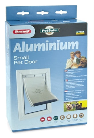 Petsafe hondenluik tot 7 kg aluminium wit