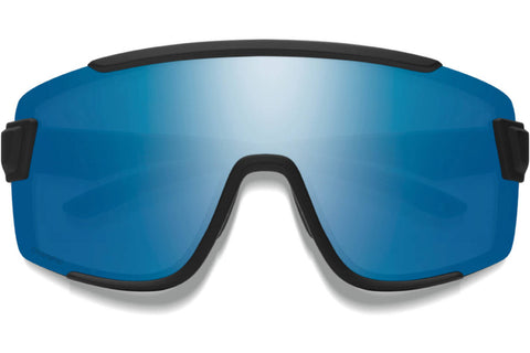 Smith - bril wildcat matte black chromapop polarized blue mirror